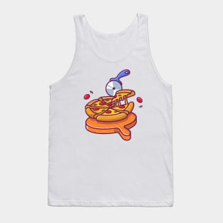 Pizza Slice Melted Tank Top